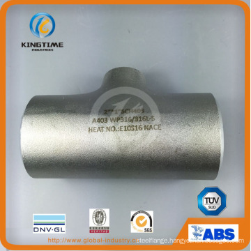 Stainless Steel Wp304/304L Pipe Fitting Euqal Tee with ISO9001: 2008 (KT0327)